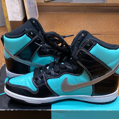 Diamond Supply × Nike SB Dunk High "Tiffany"