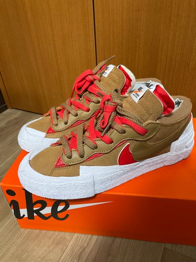 SACAI × NIKE BLAZER LOW "BRITISH TAN"