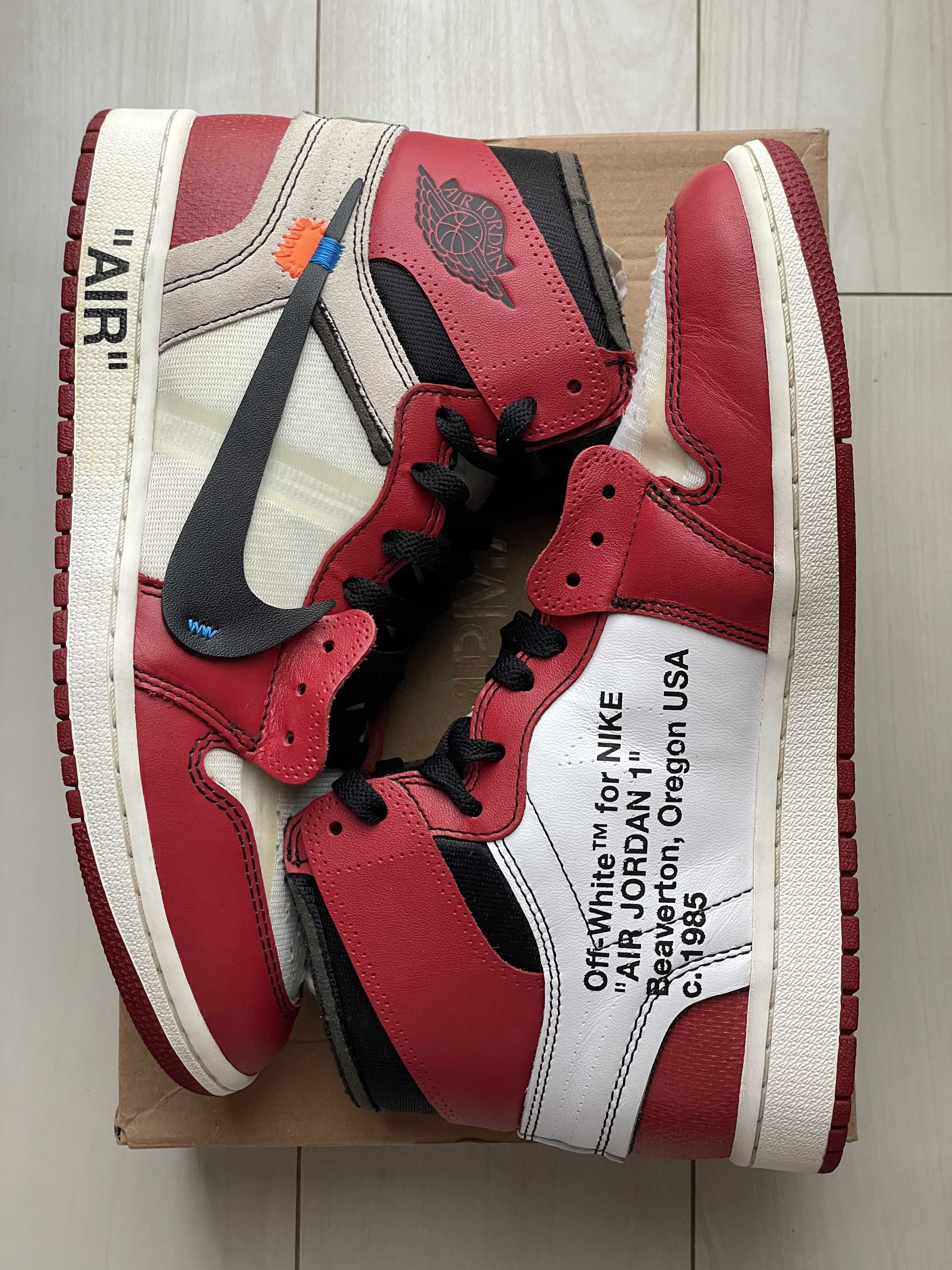 Off-White × Nike Air Jordan 1 Retro High The Ten "Chicago"
