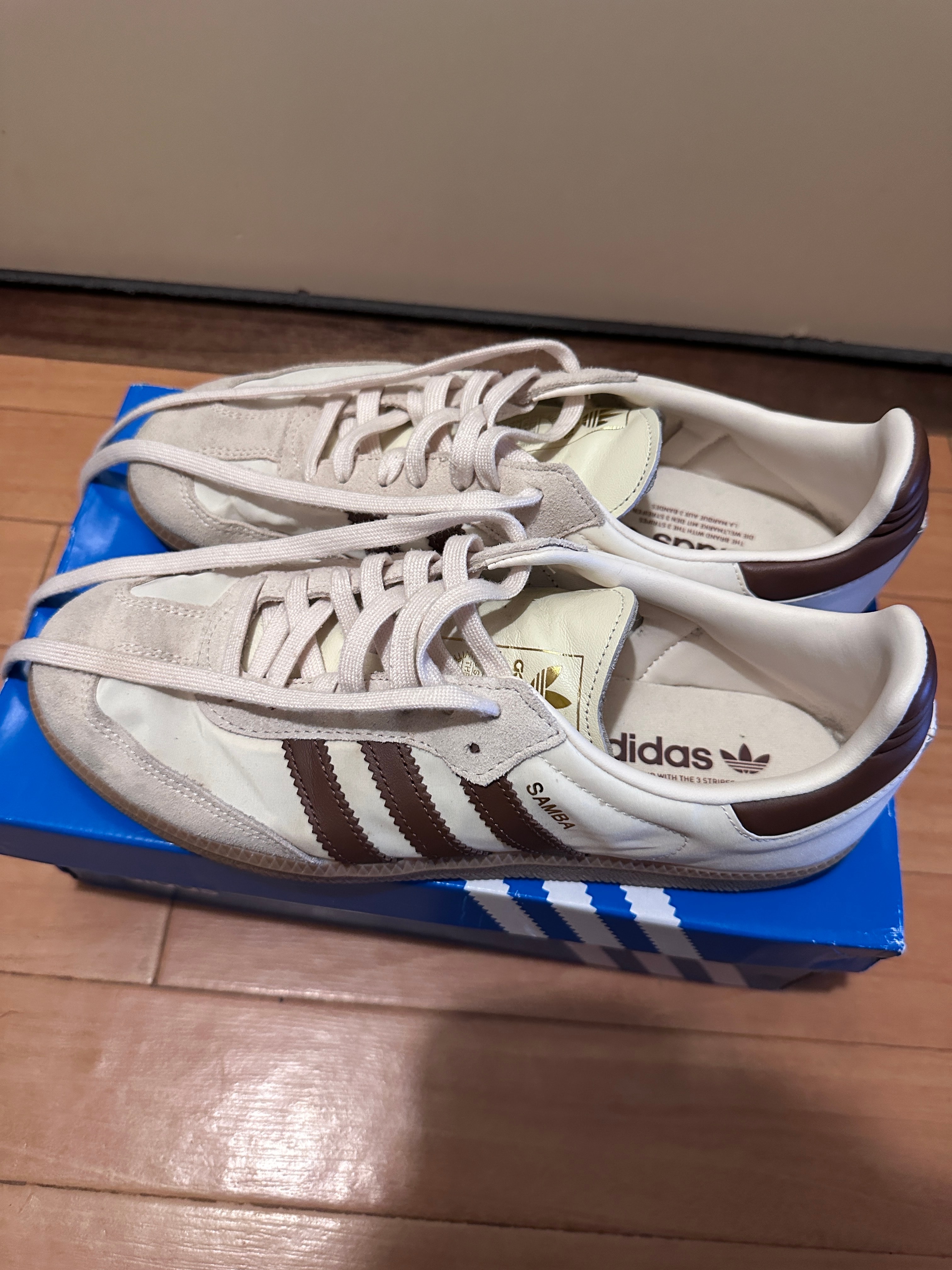 adidas Samba OG "Cream White/Preloved Brown/Wonder White"