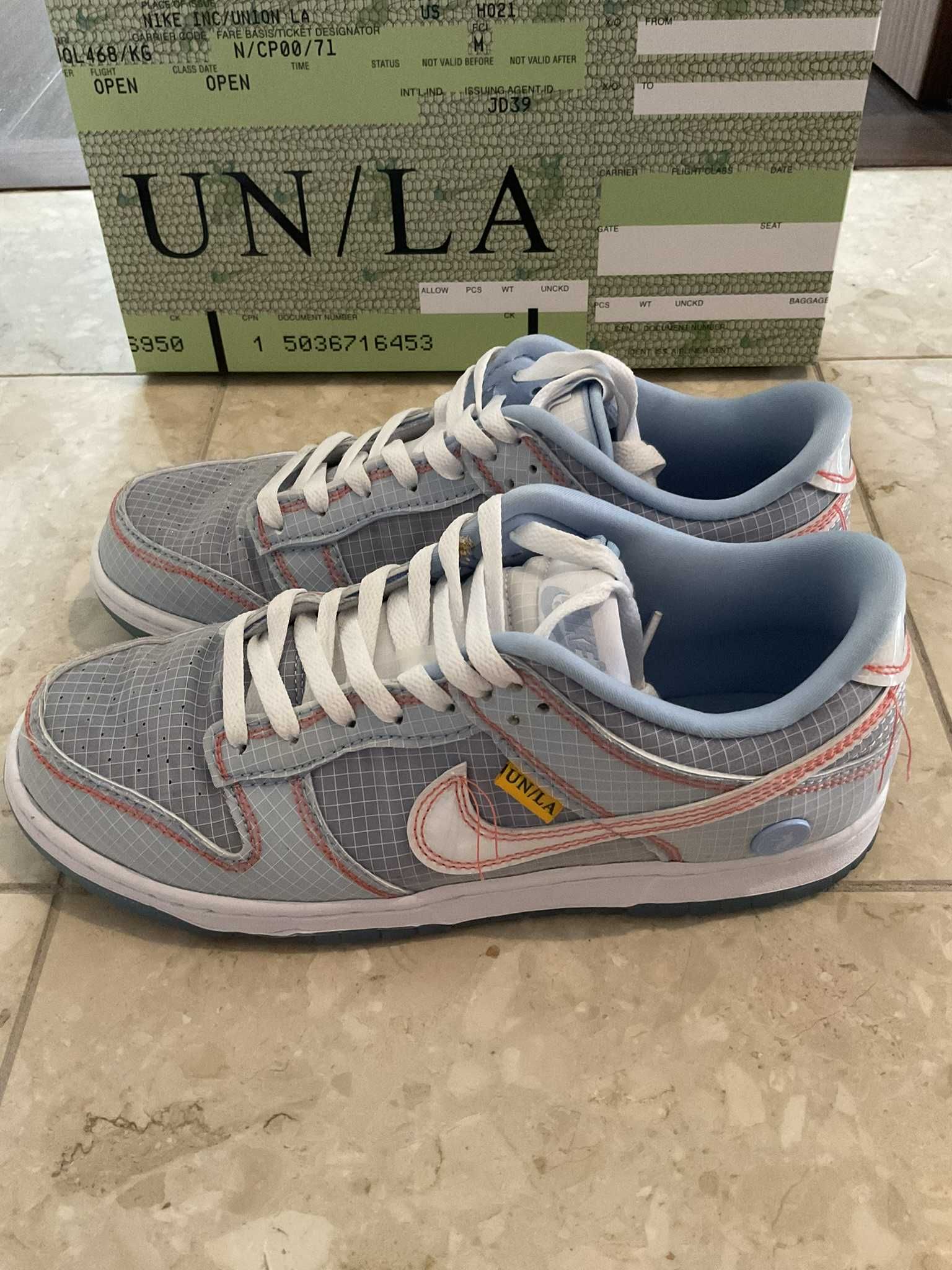 UNION × Nike Dunk Low "Argon"