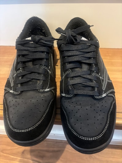 Travis Scott × Nike Air Jordan 1 Low OG SP "Black Phantom"
