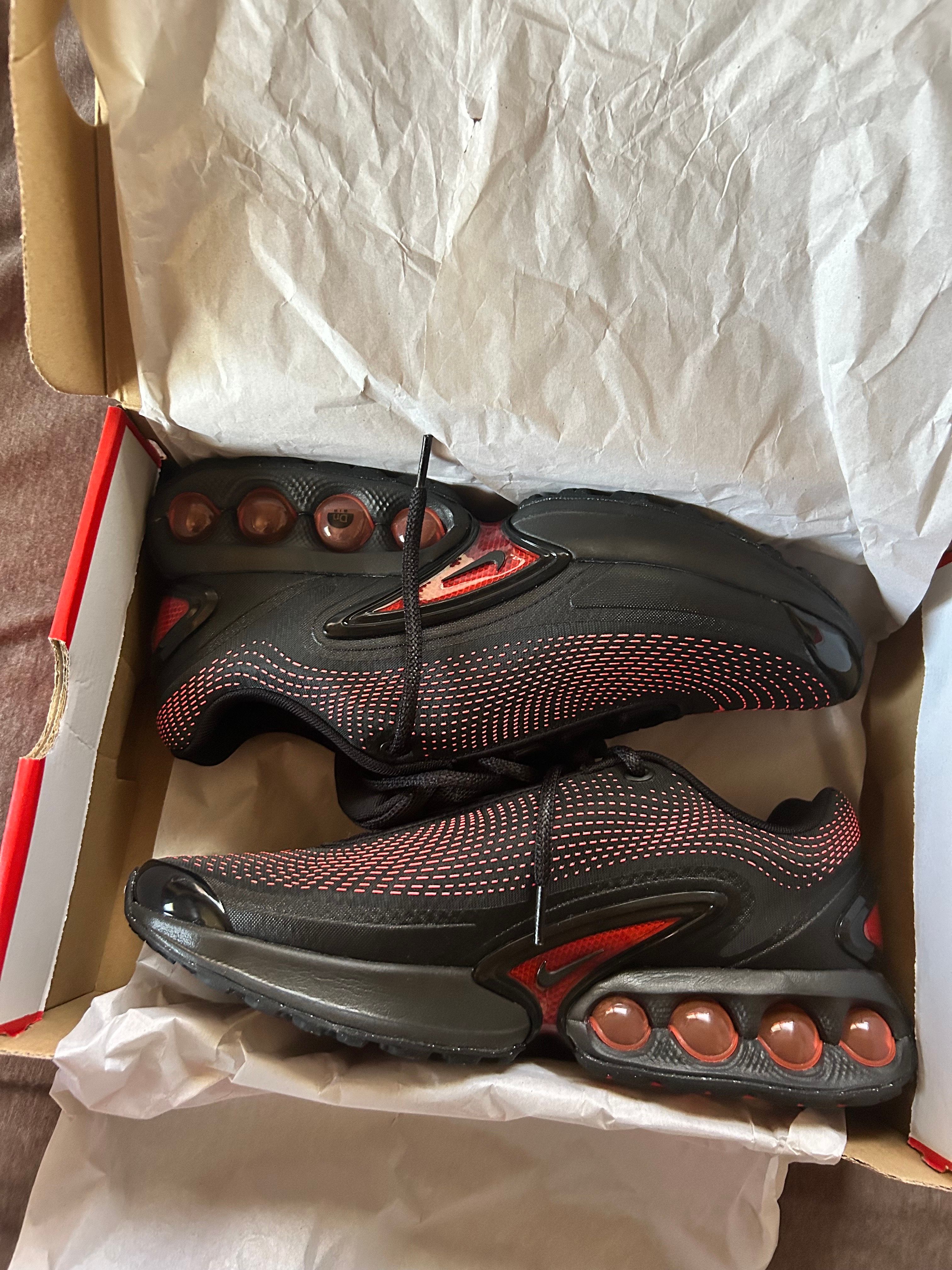 Nike Air Max DN Essential "Bred/Black/Black/Bright Crimson/Black"