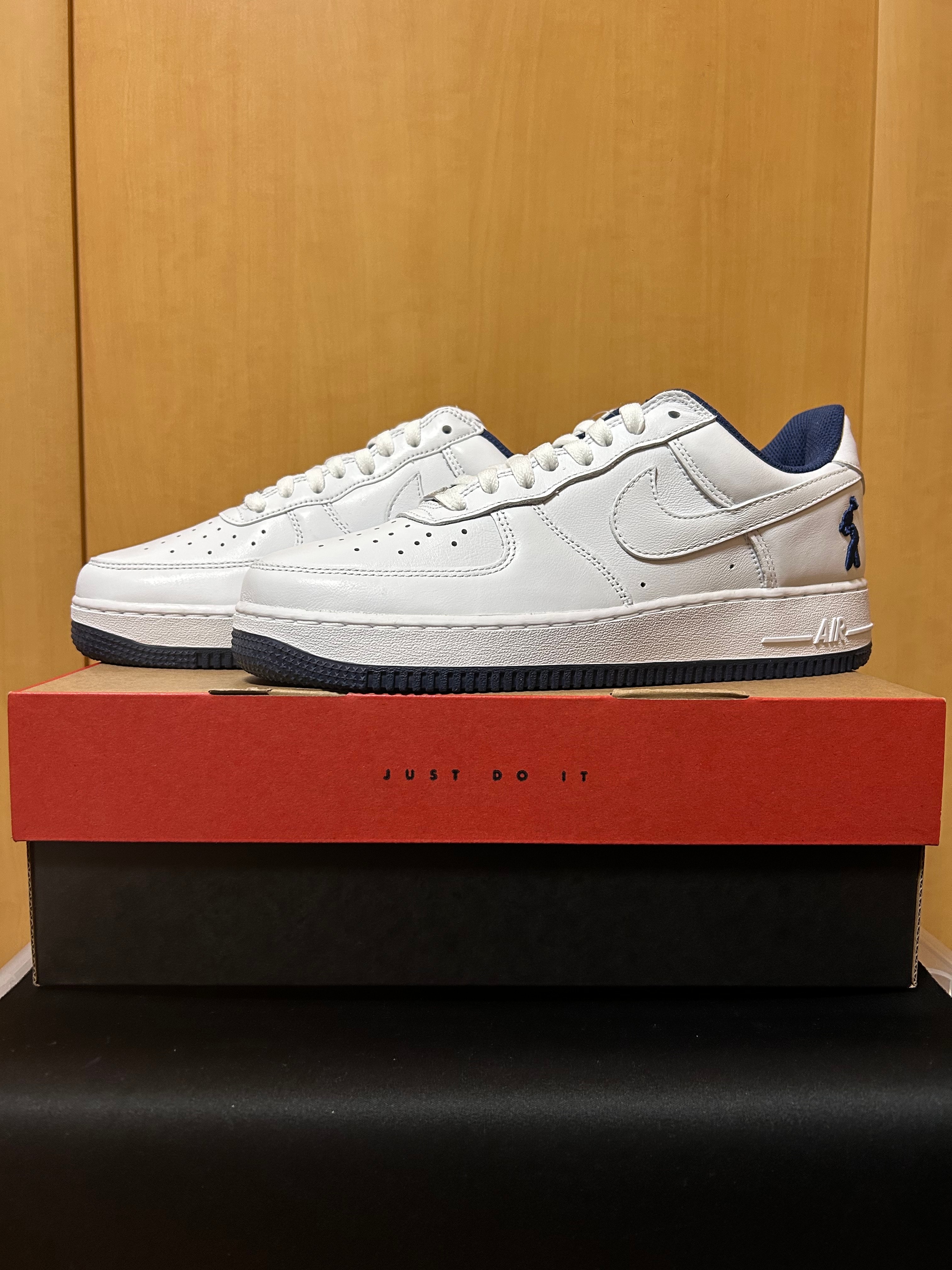 Lil Yachty × Nike Us Force 1 (Air Force 1) Low "White and Midnight Navy"