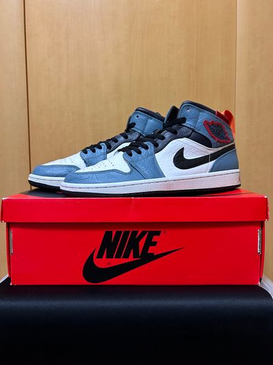 FACETASM × Nike Air Jordan 1 Mid "White/Navy"