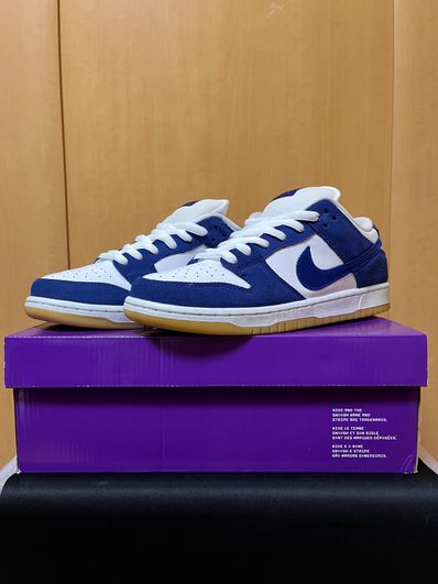 Nike SB Dunk Low "Los Angeles Dodgers/Deep Royal Blue"