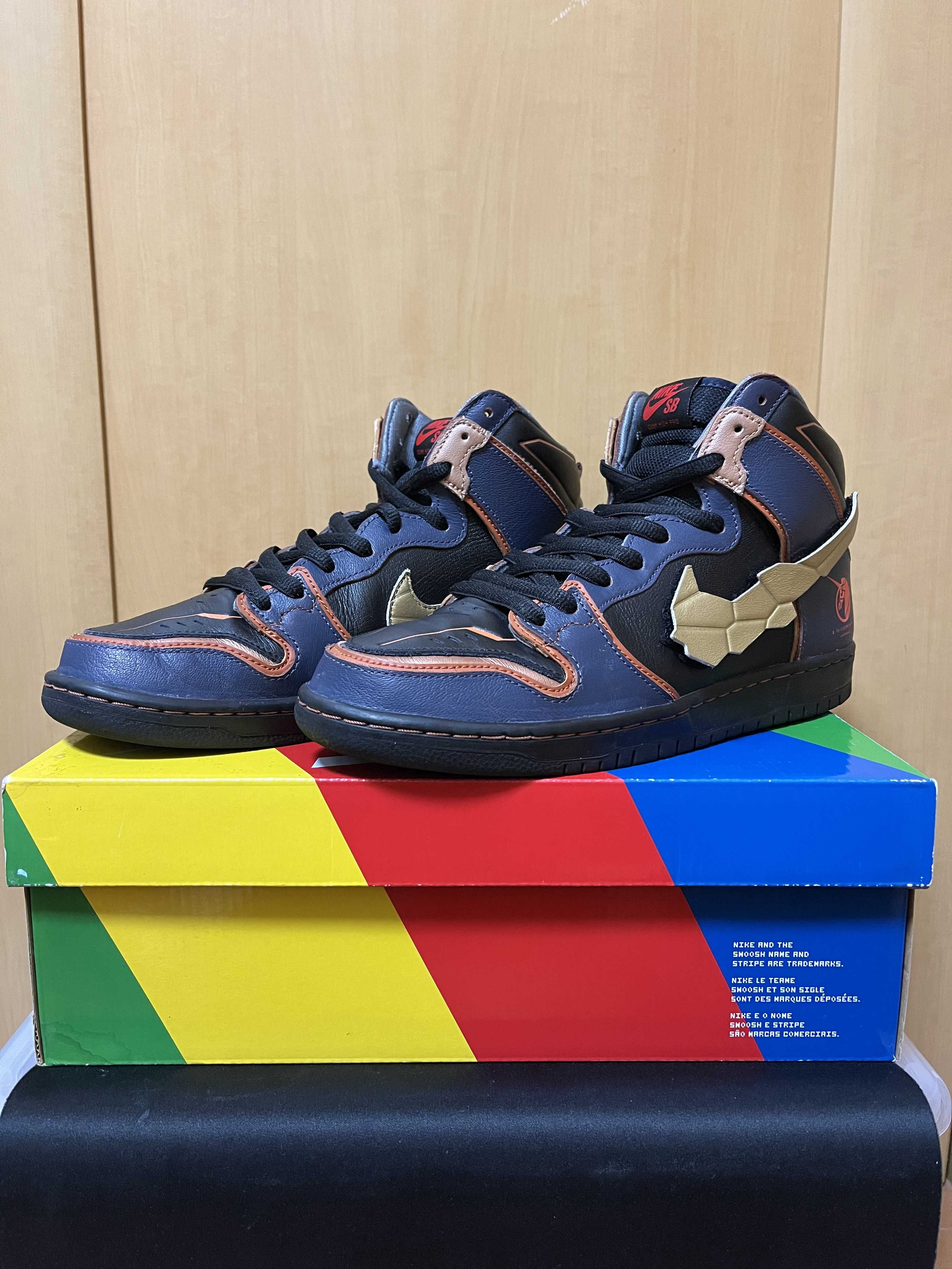 Gundam Unicorn × Nike SB Dunk High PRO QS "Banshee"