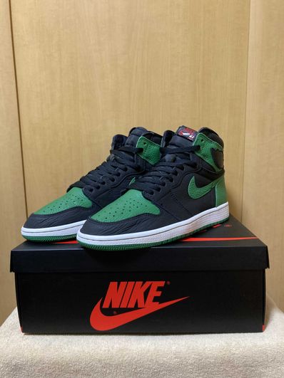 Nike Air Jordan 1 Retro High OG "Black/Pine Green" (2020)