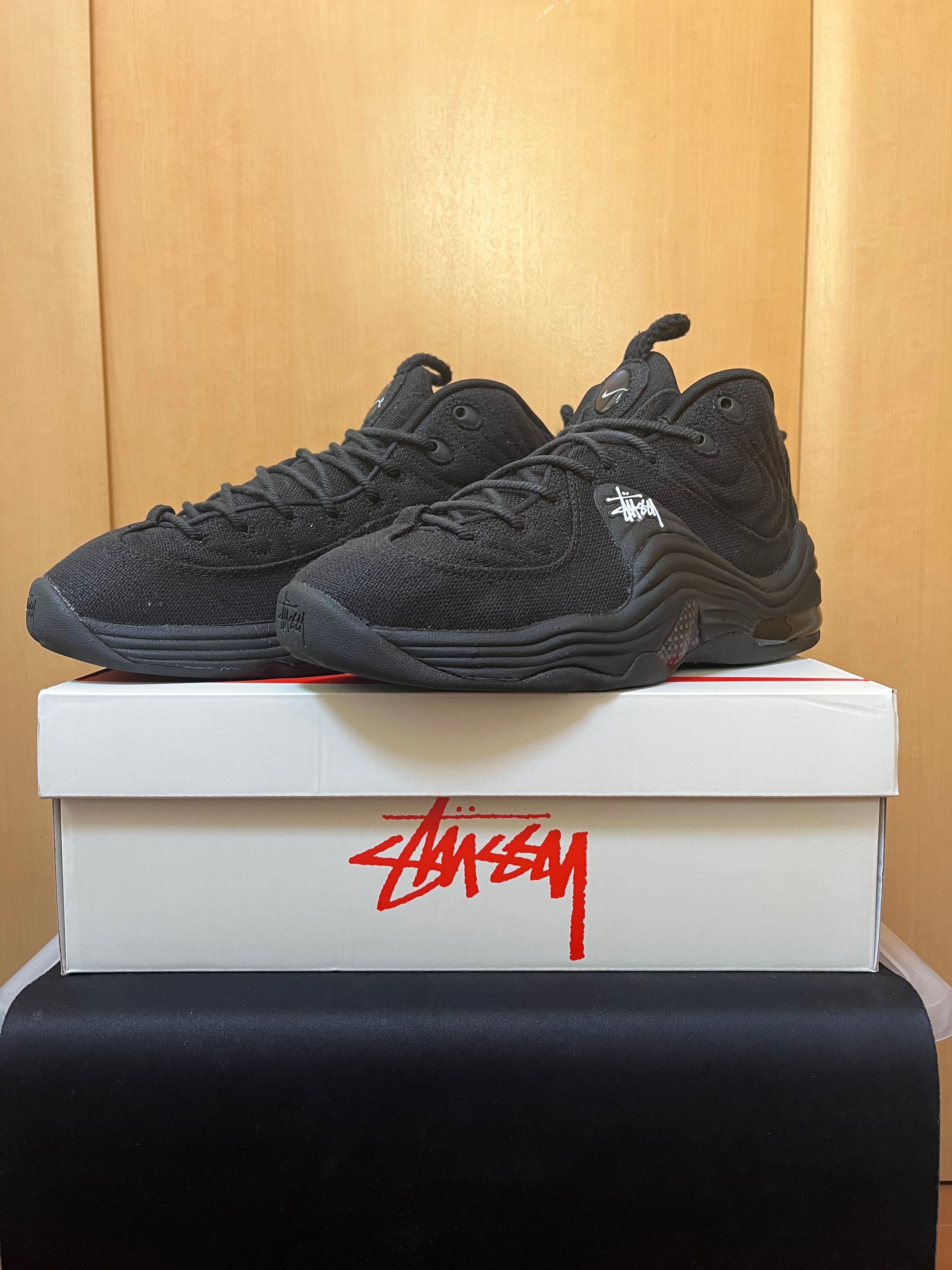 Stussy × Nike Air Penny 2 "Black"