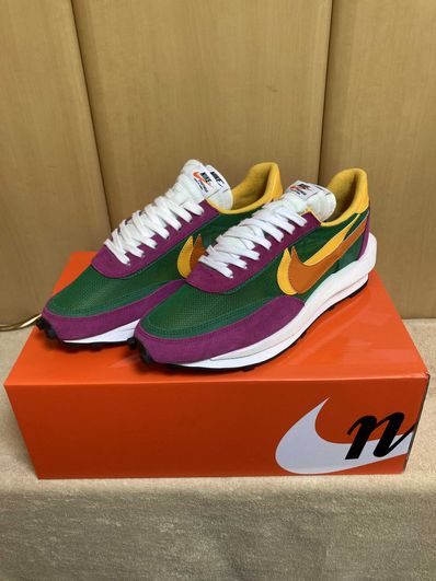 sacai × NIKE LDV WAFFLE "PINE GREEN"