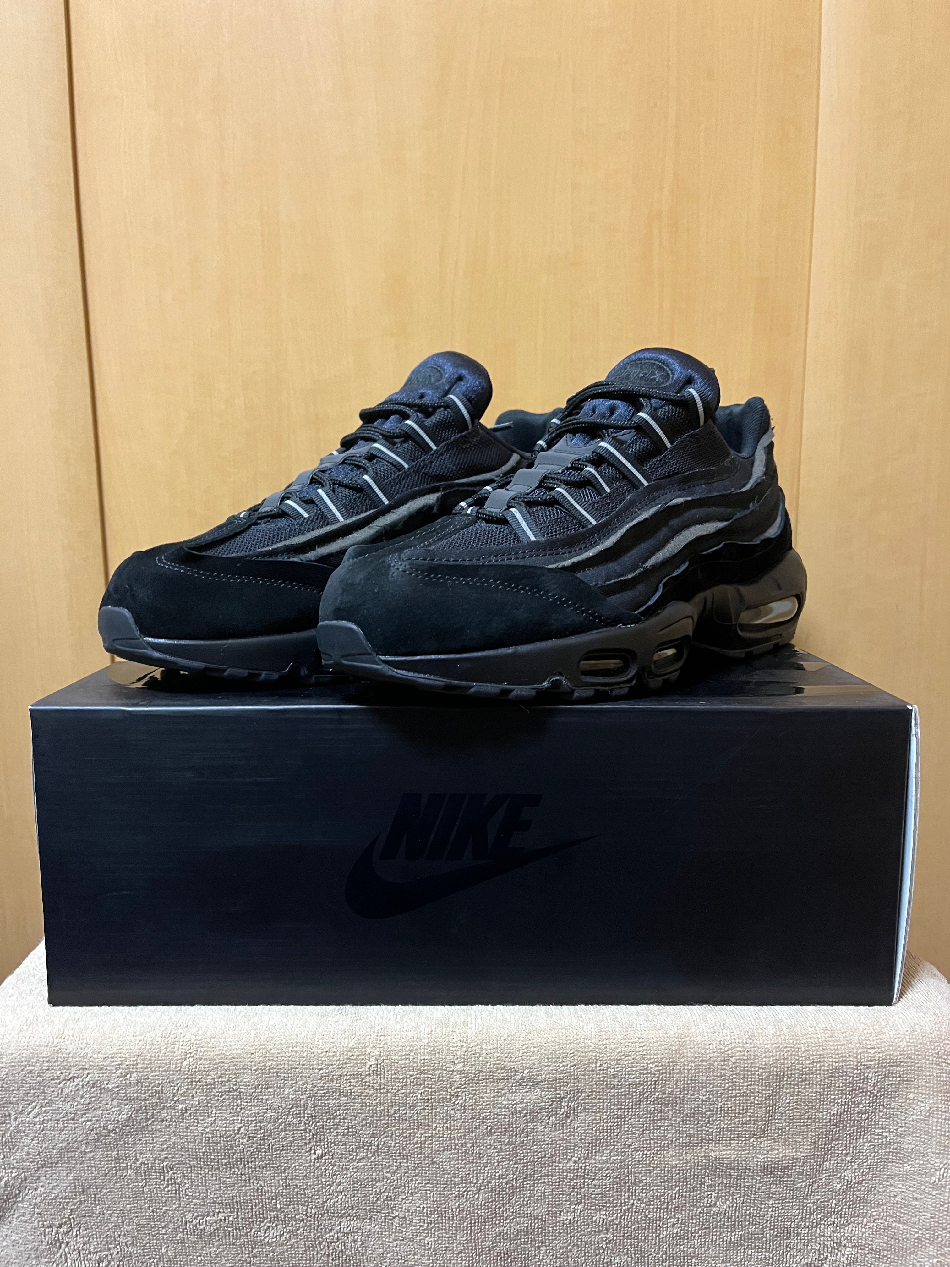 COMME des GARCONS × Nike Air Max 95 "Black"