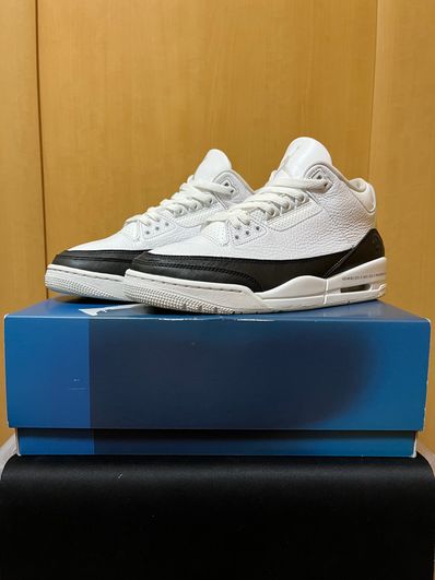 Fragment × Nike Air Jordan 3 "White/Black"