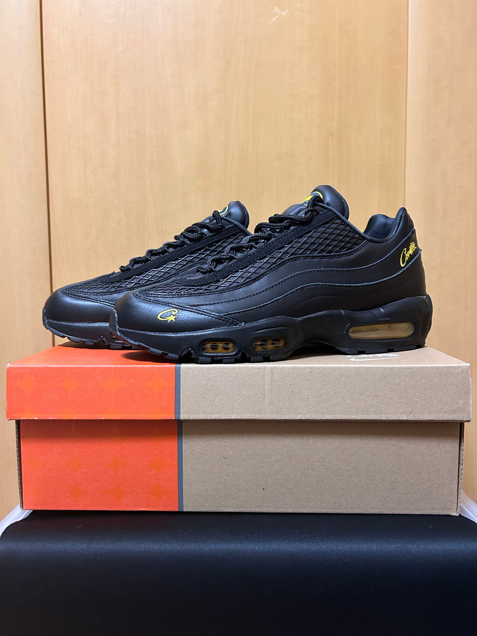 Corteiz × Nike Air Max 95 "Black and Tour Yellow"