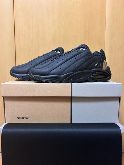 Drake NOCTA × Nike Hot Step Air Terra "Triple Black"