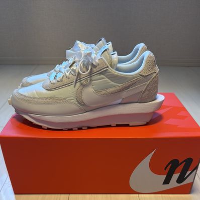 sacai × Nike LDV Waffle "Triple White"