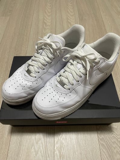 Supreme × Nike Air Force 1 Low "White"