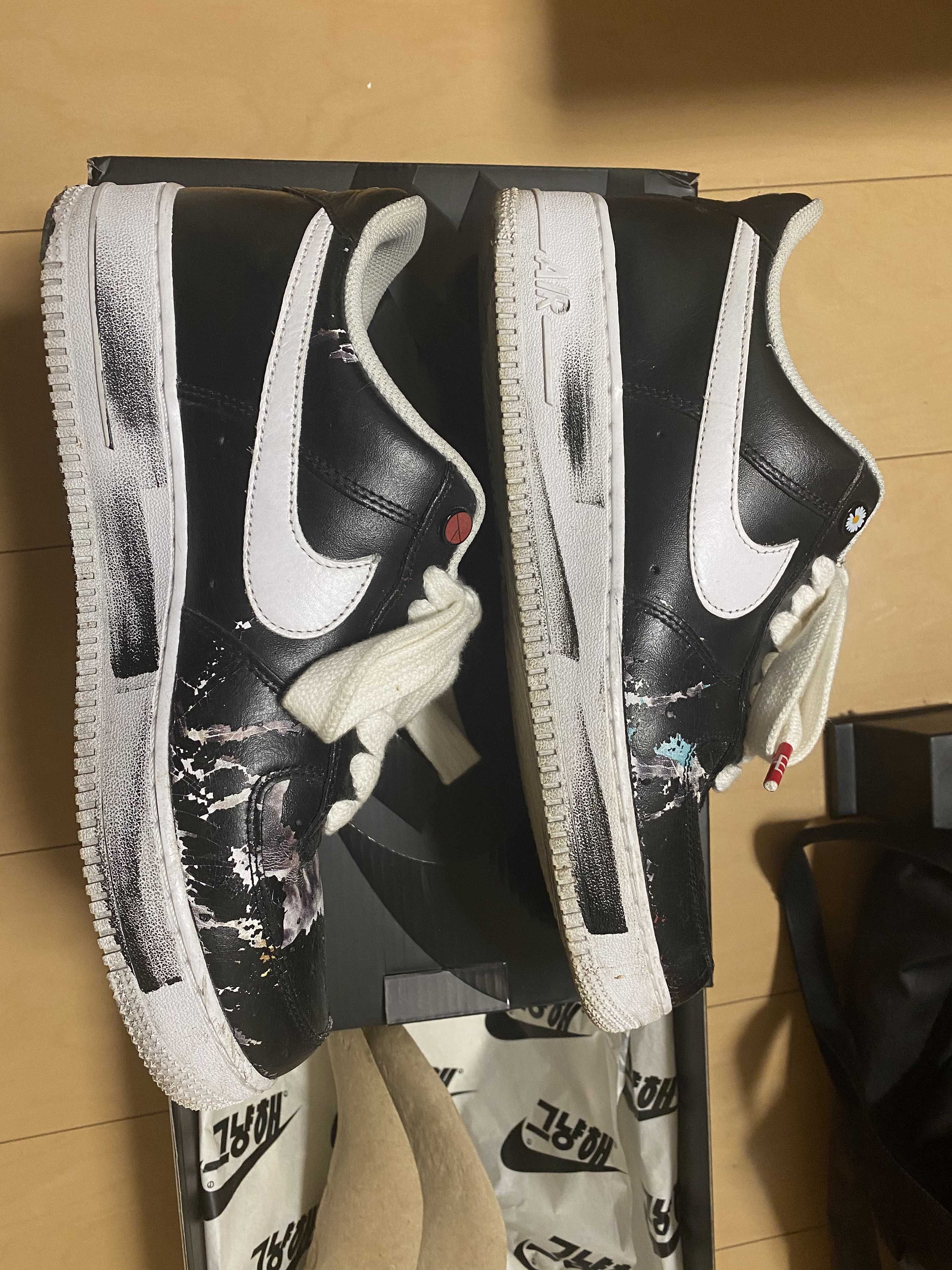 PEACEMINUSONE × Nike Air Force 1 Low Para Noise "Black" / G-DRAGON