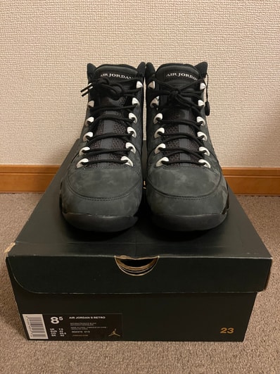 Nike Air Jordan 9 Retro "Anthracite/White-Black"