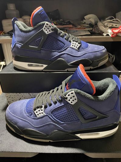 Nike Air Jordan 4 Retro WNTR "Loyal Blue/White/Black"