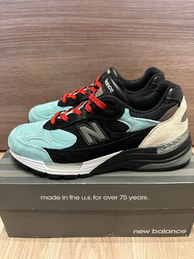 Amoeba Music × Nice Kicks × New Balance 992 "Teal/Black"
