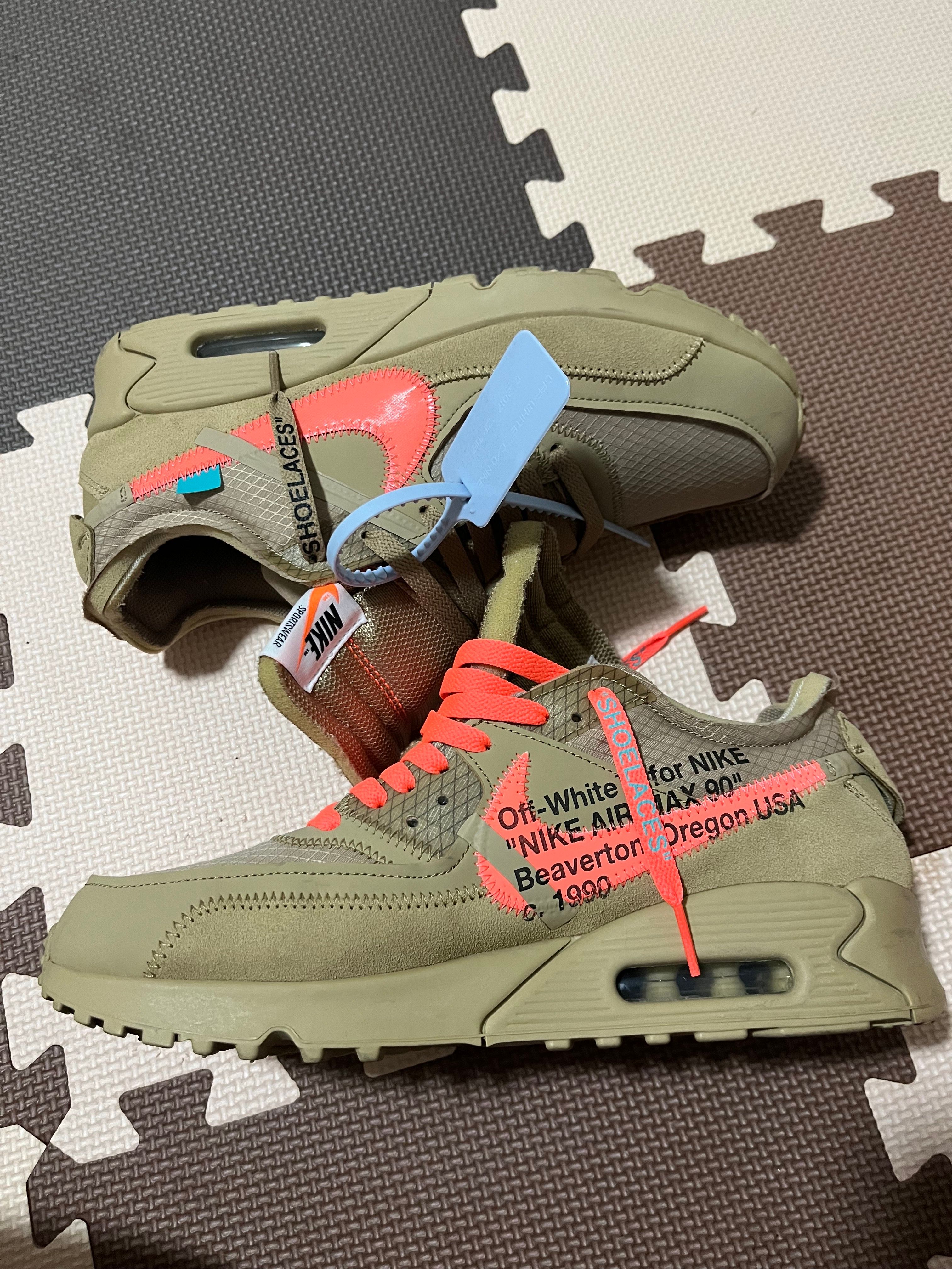 Off-White × Nike Air Max 90 "Desert Ore"