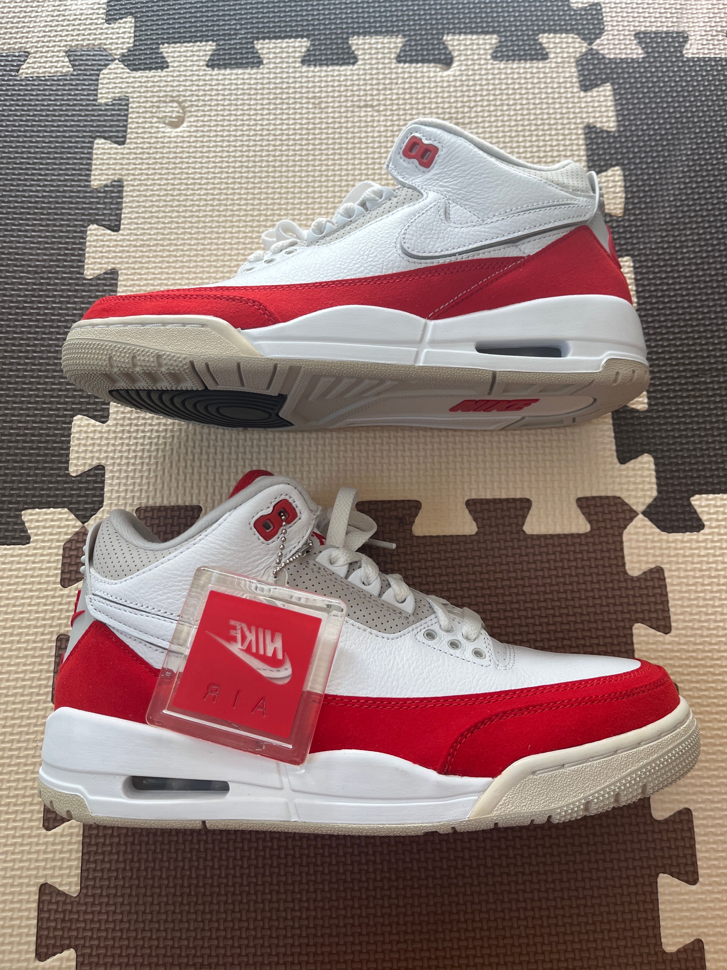 Nike Air Jordan 3 Retro "Tinker White/University Red"