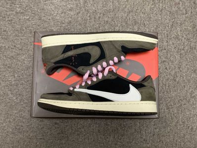Travis Scott × Nike Air Jordan 1 Low OG SP-T "Black/Dark Mocha"