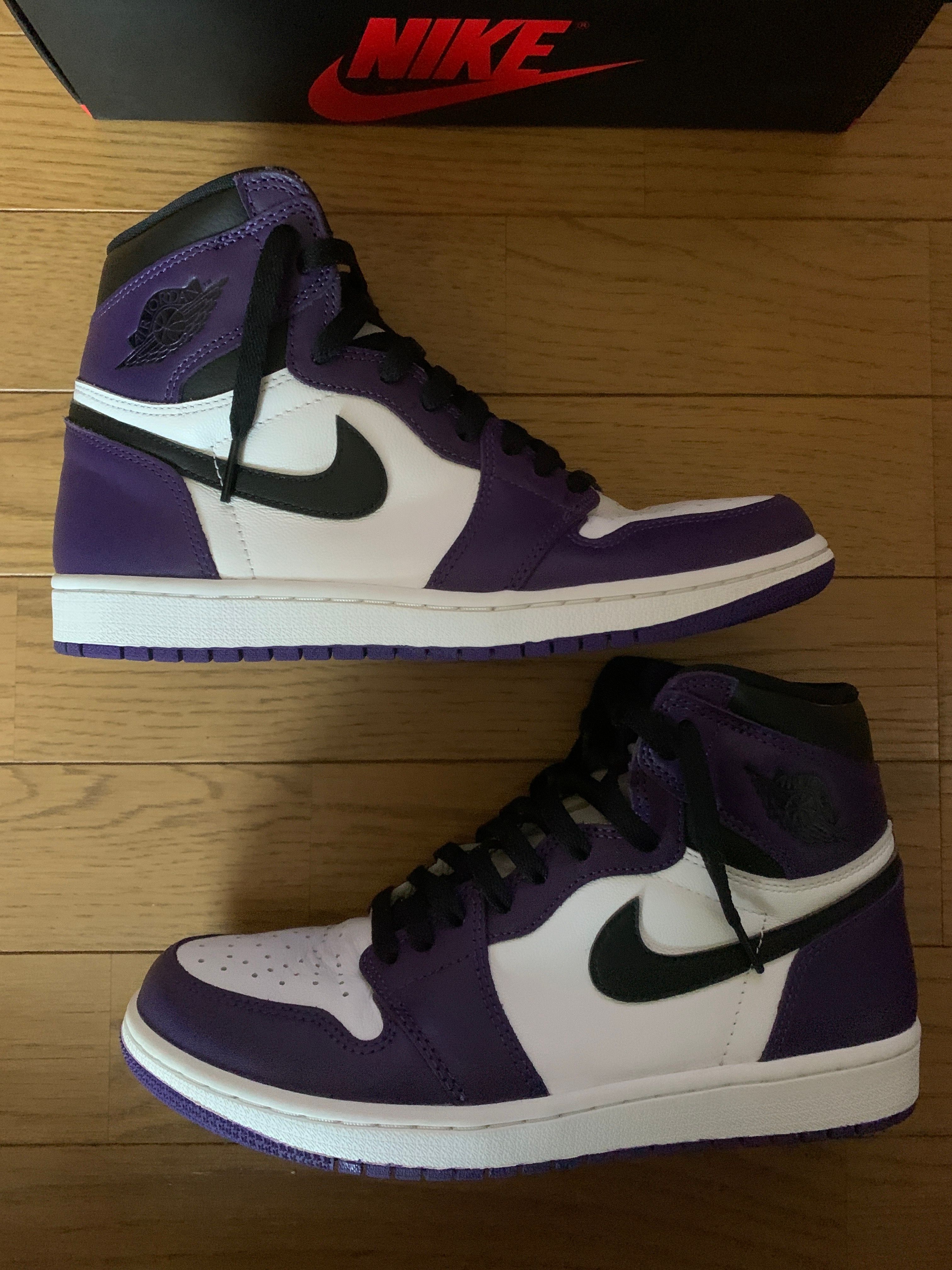 Nike Air Jordan 1 Retro High OG "Court Purple White/Black" (2020)   