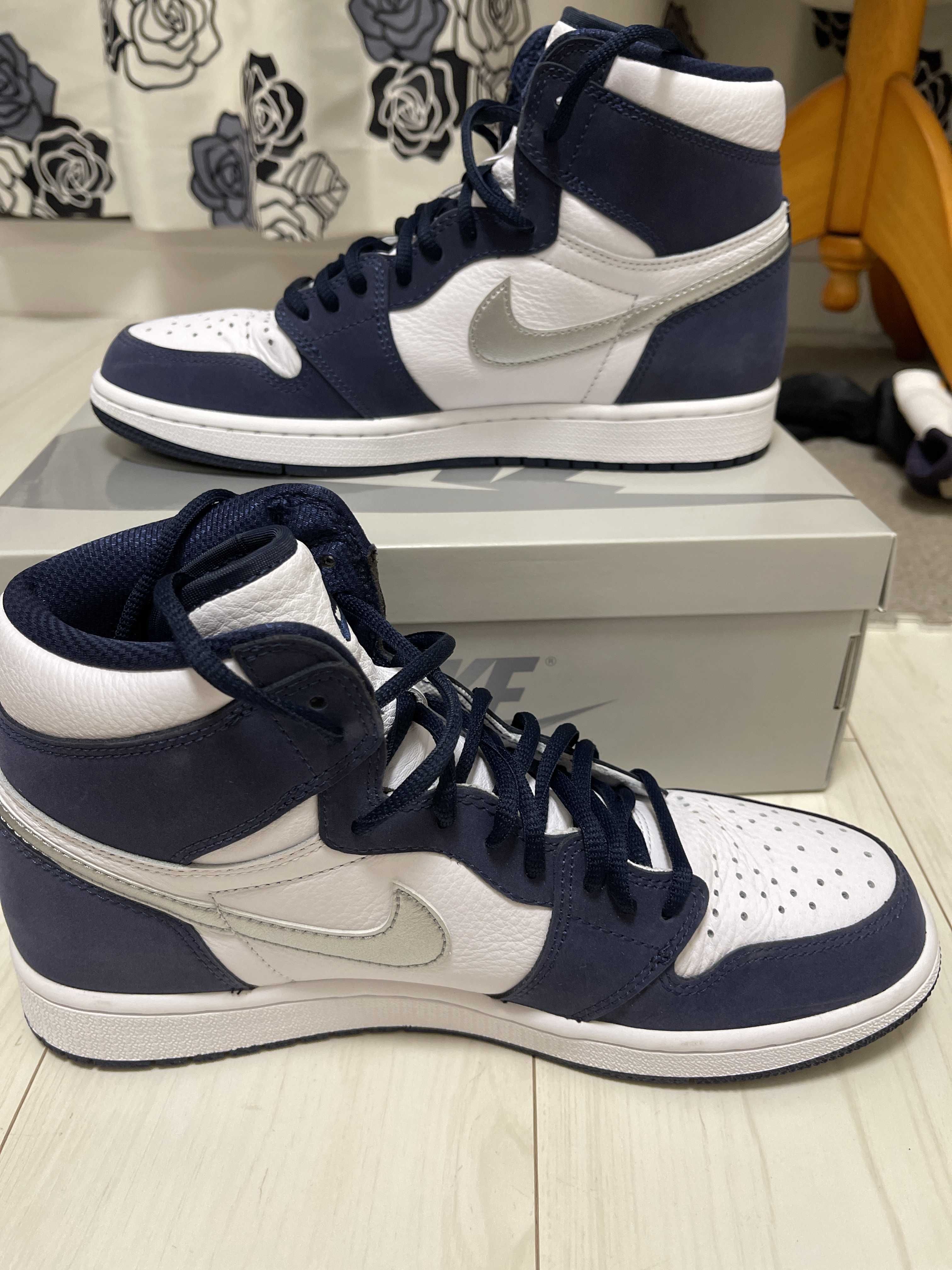 Nike Air Jordan 1 High OG CO.JP "White/Midnight Navy" (2020)(ブリーフケースなし)