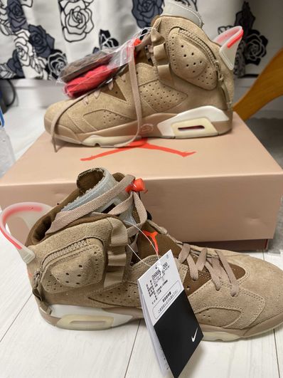 Travis Scott × Nike Air Jordan 6 "British Khaki"