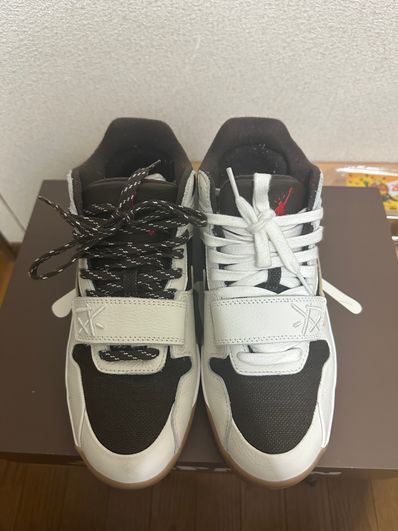 Travis Scott × Nike Jordan Jumpman Jack TR "Sail and Dark Mocha"