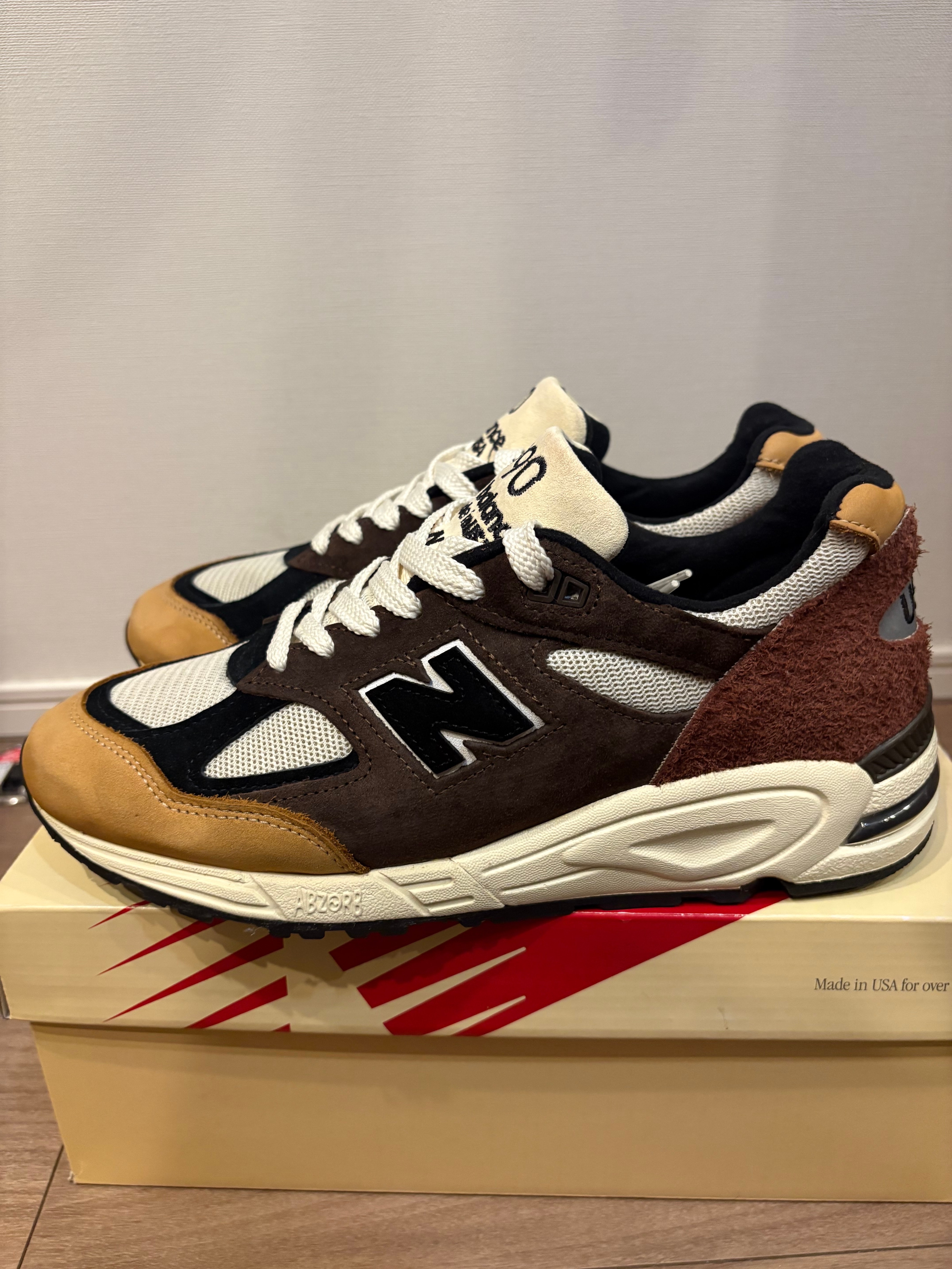 New Balance 990V2 "Brown and Tan"