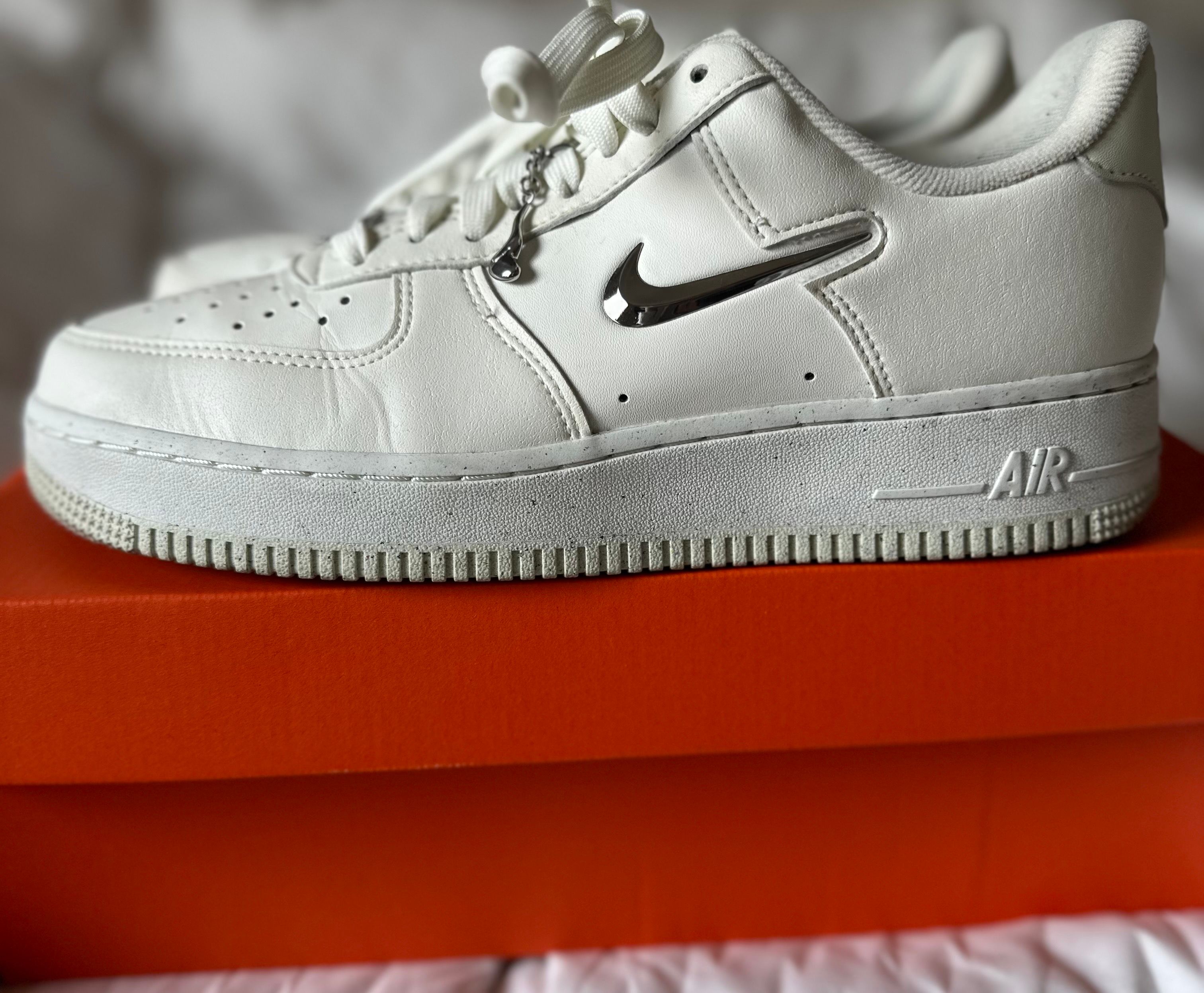 Nike Women's Air Force1 Low Next Nature SE "Sail/Sea Glass/Volt/Vapour Green"