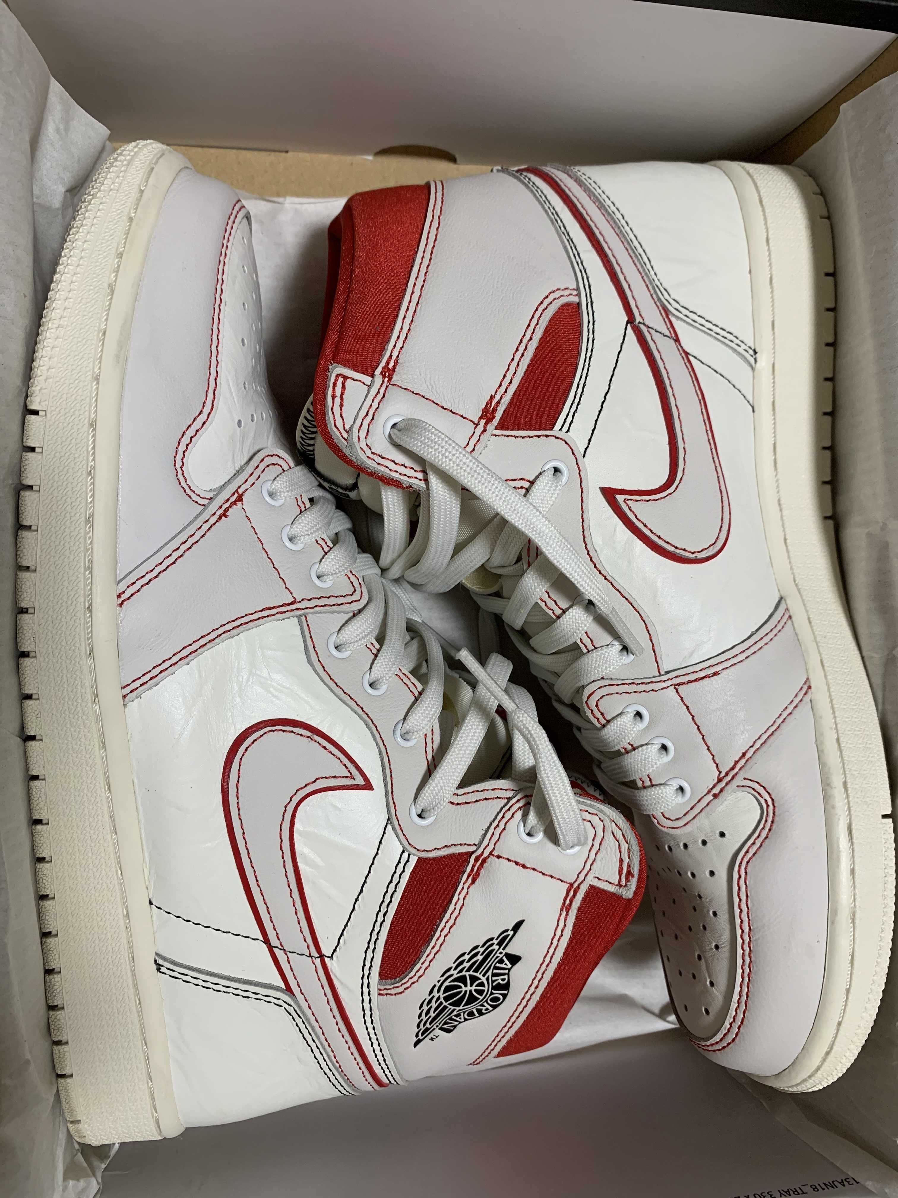 Nike Air Jordan 1 Retro High OG "Sail/University Red"     