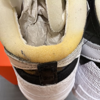 sacai × Nike Blazer Low "Black Patent Leather"