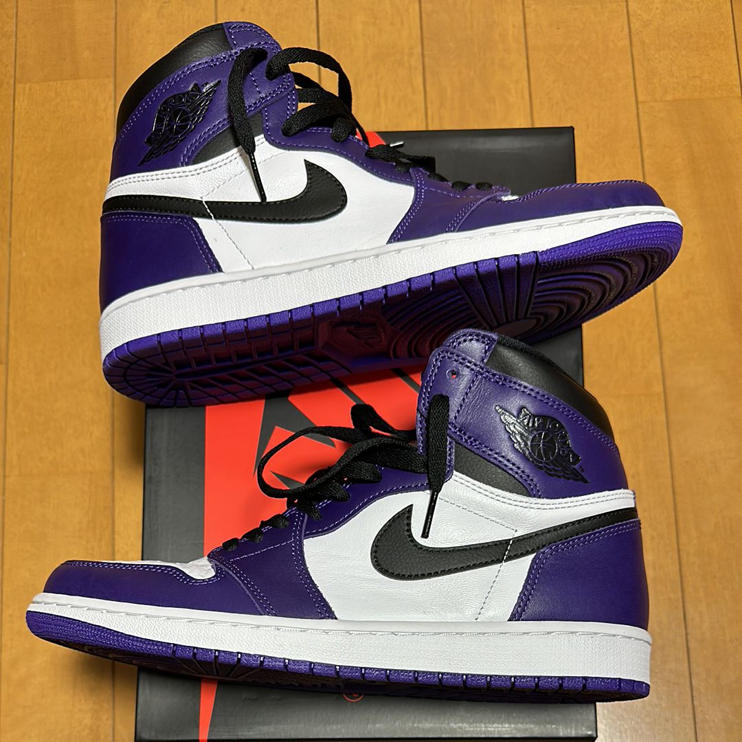 Nike Air Jordan 1 Retro High OG "Court Purple White/Black" (2020)