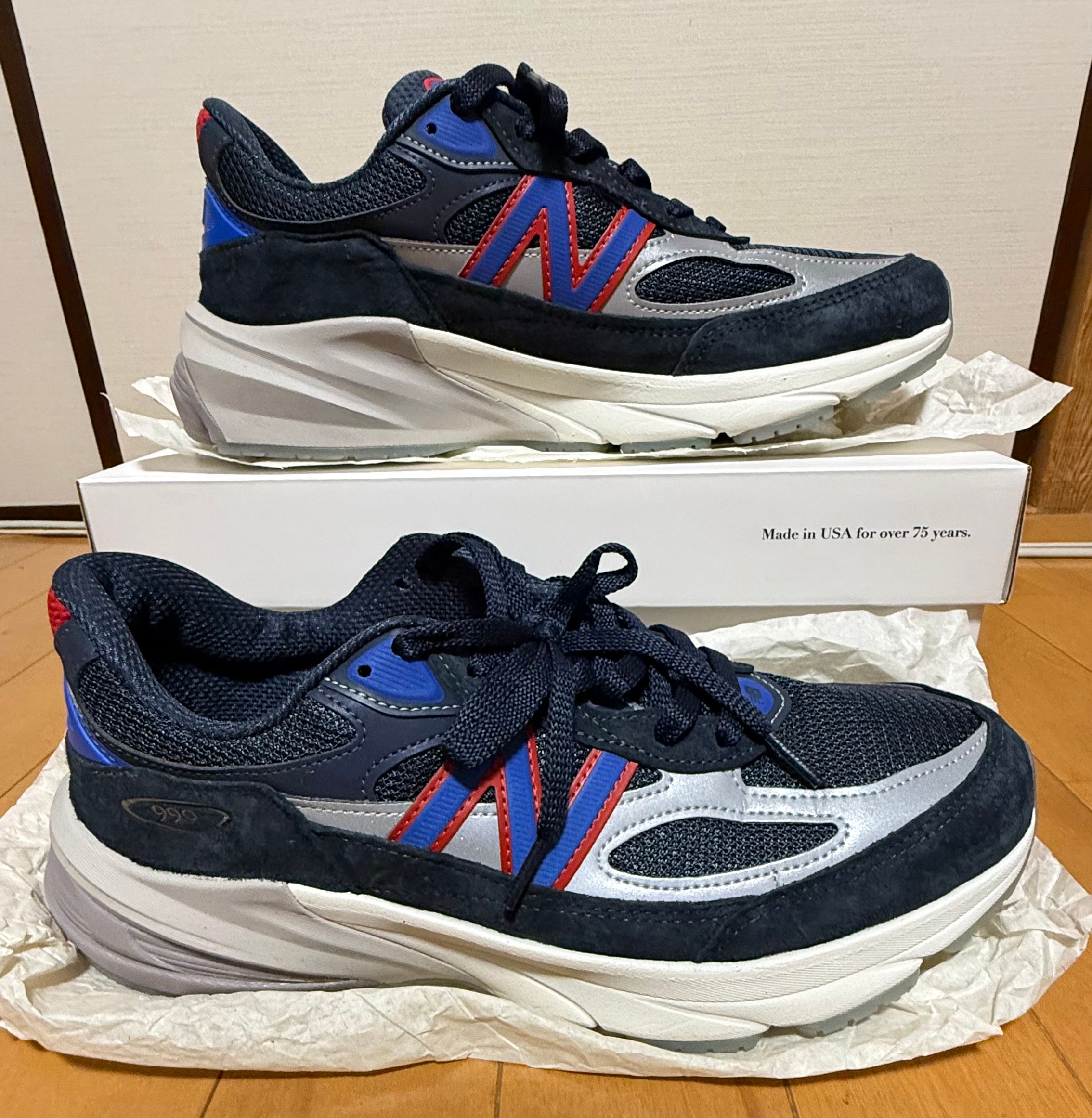 KITH × New Balance 990V6 Madison Square Garden "Navy"