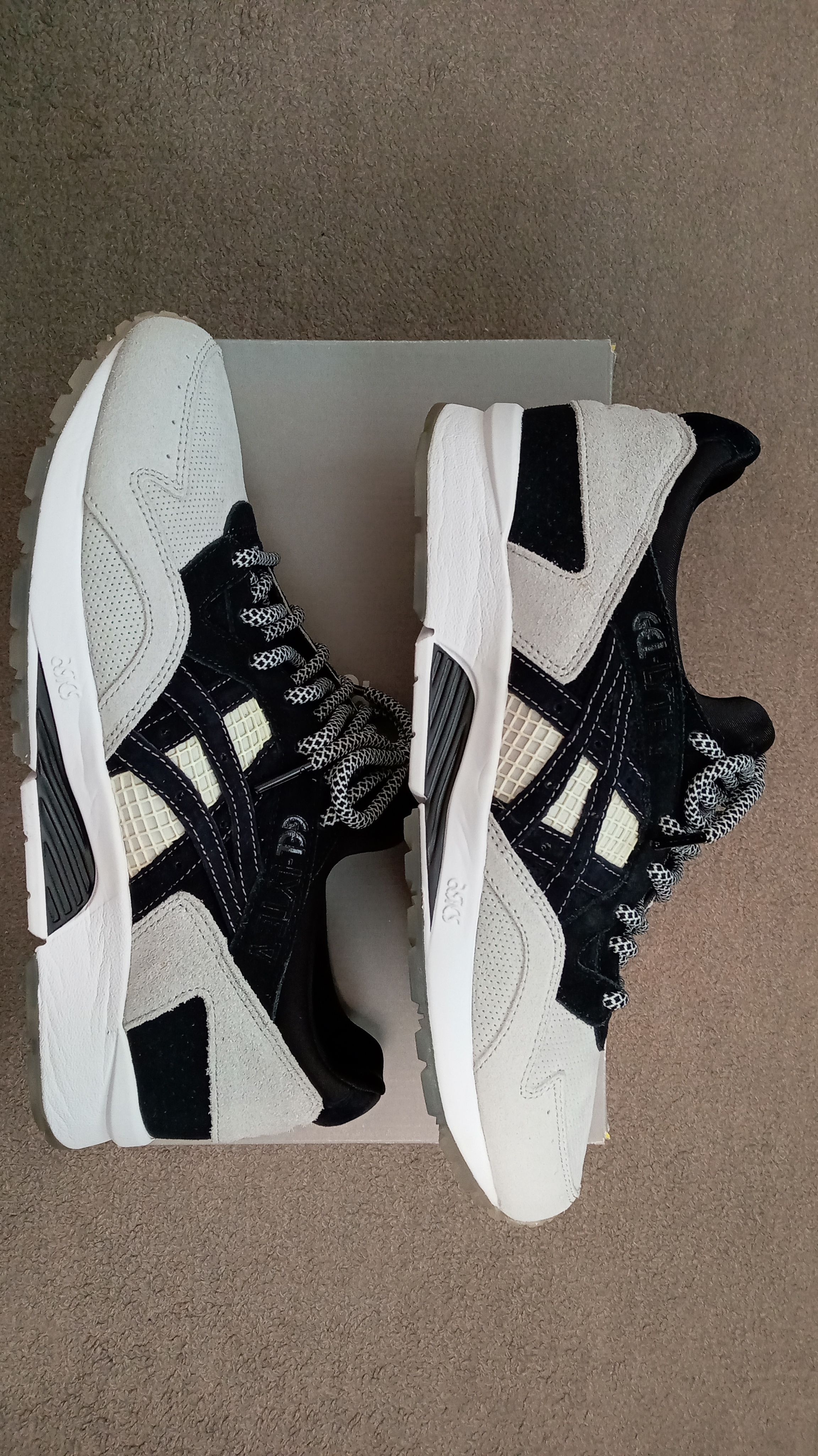 monkey time × HIGHS AND LOWS × Asics Tiger Gel-Lyte V "Gray/Black"