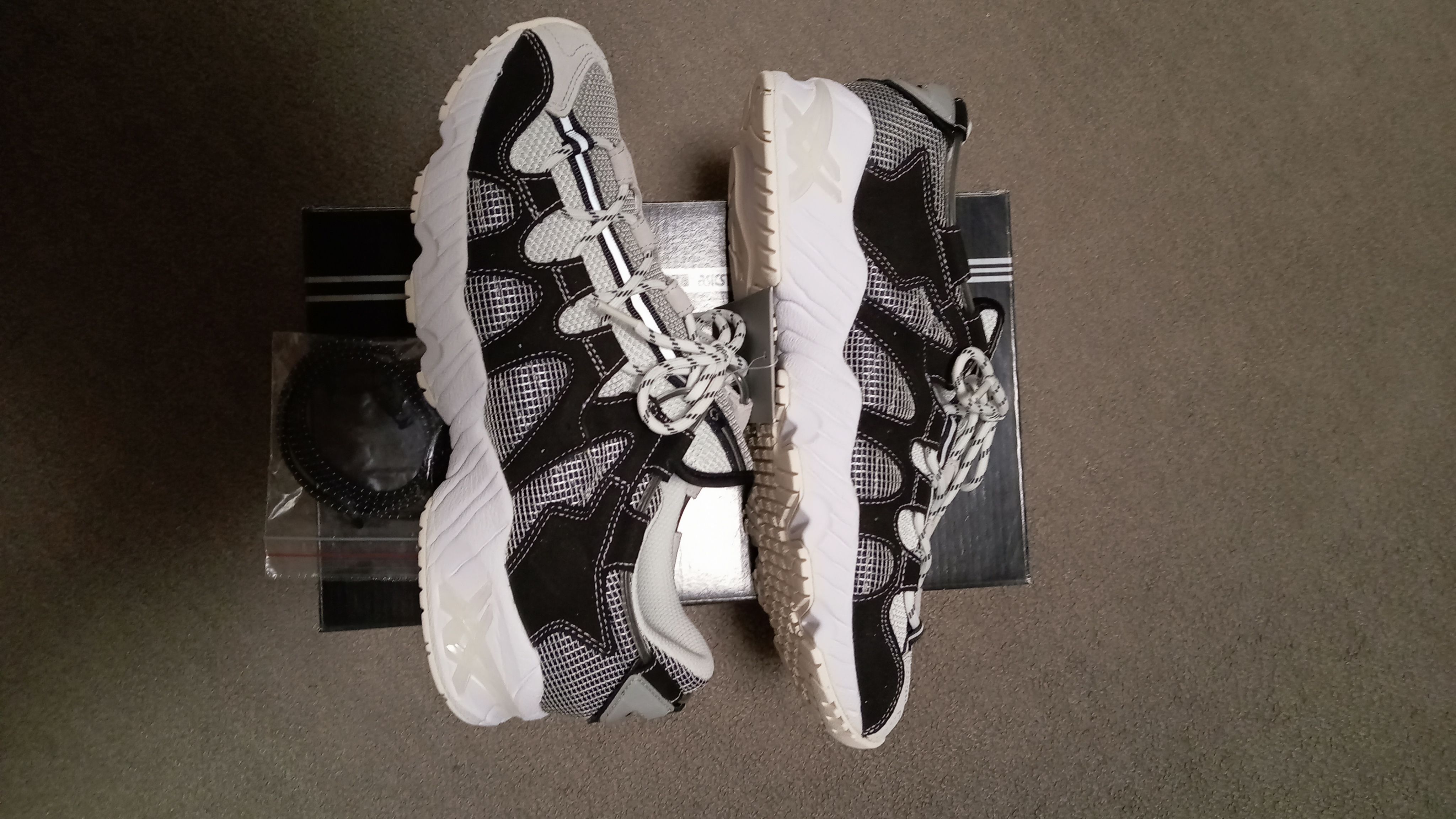 Monkey Time × United Arrows × Asics Gel-Mai "Silver/Black"