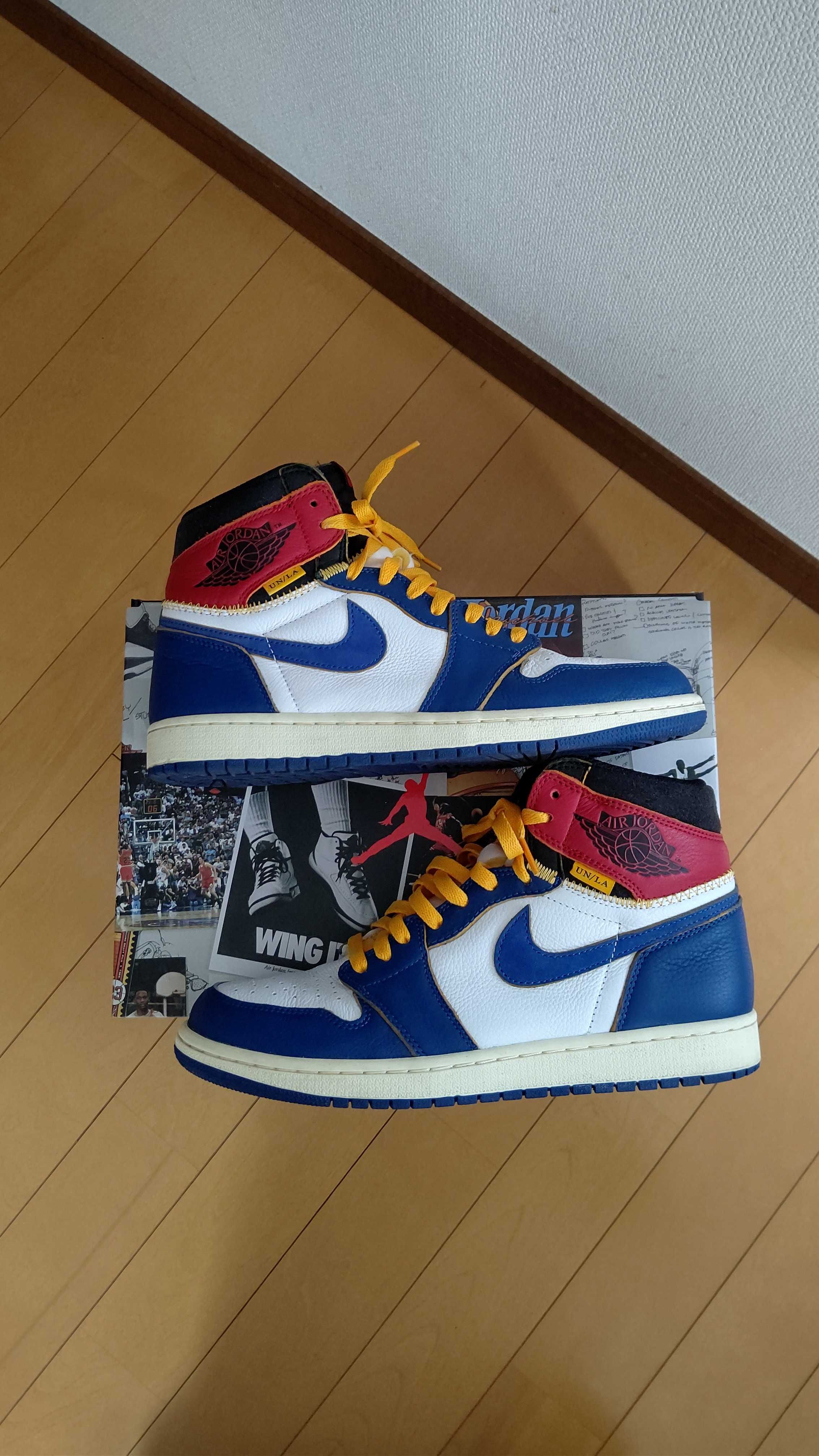 Union × Nike Air Jordan 1 Retro High OG NRG "Storm Blue/Varsity Red"