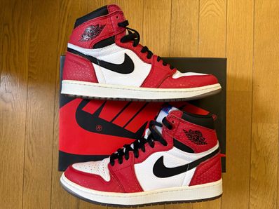 Spiderman × Nike Air Jordan 1 Origin Story "Gym Red/White/Photo Blue/Black"