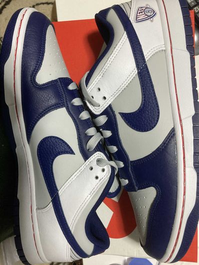 NBA × Nike Dunk Low EMB 75th Anniversary "Nets"