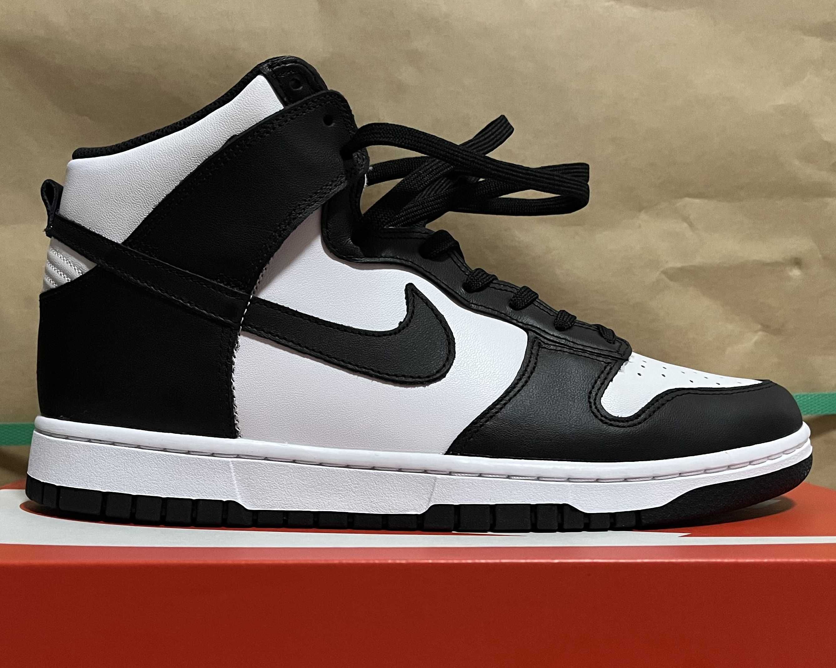 Nike Women's Dunk High "Black and White"