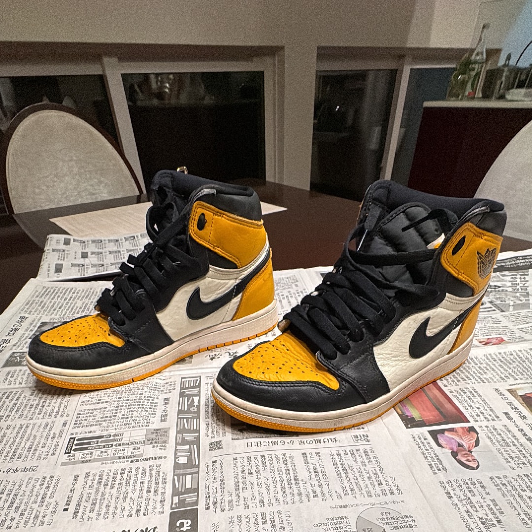 ナイキ エアジョーダン1 レトロ ハイ OG "タクシー"