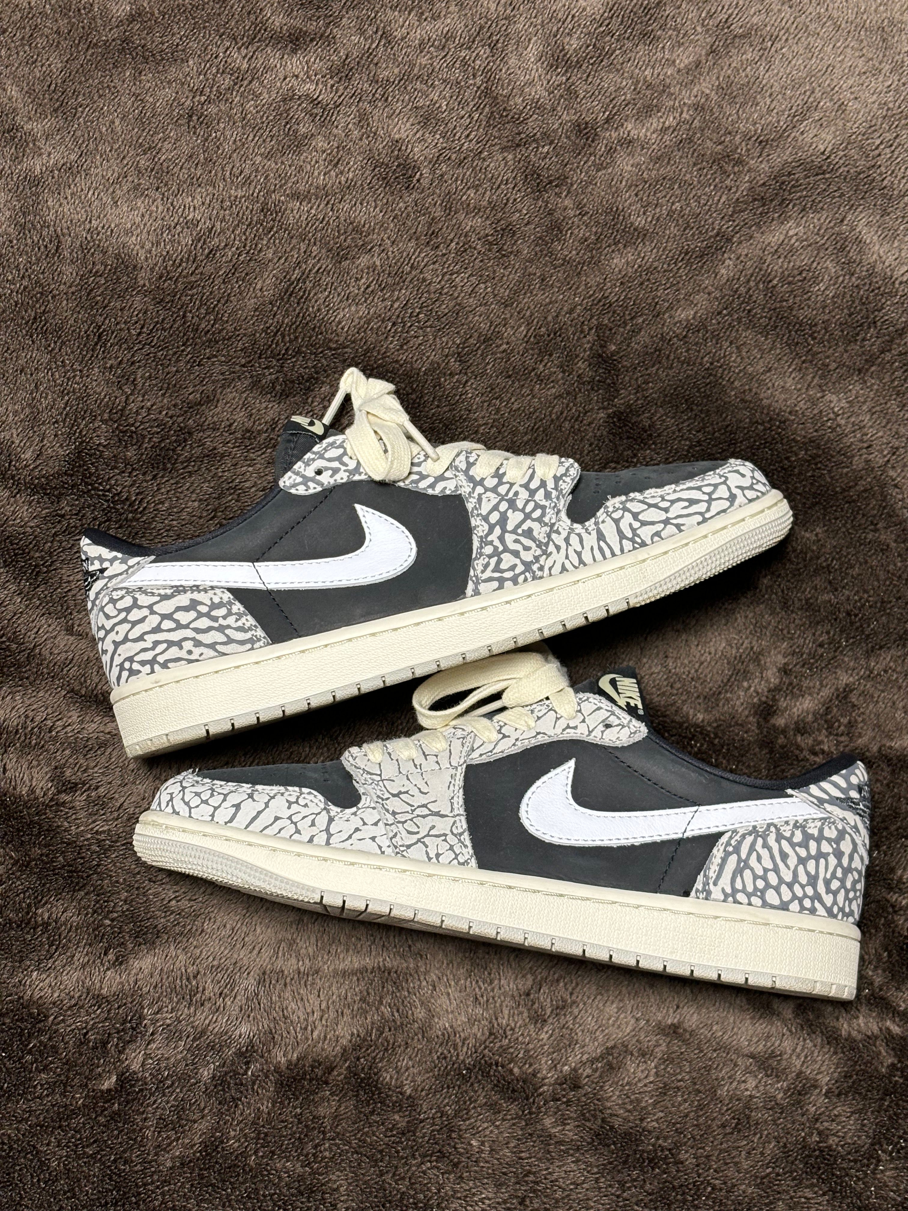 Nike Air Jordan 1 Retro Low OG "Black Cement"