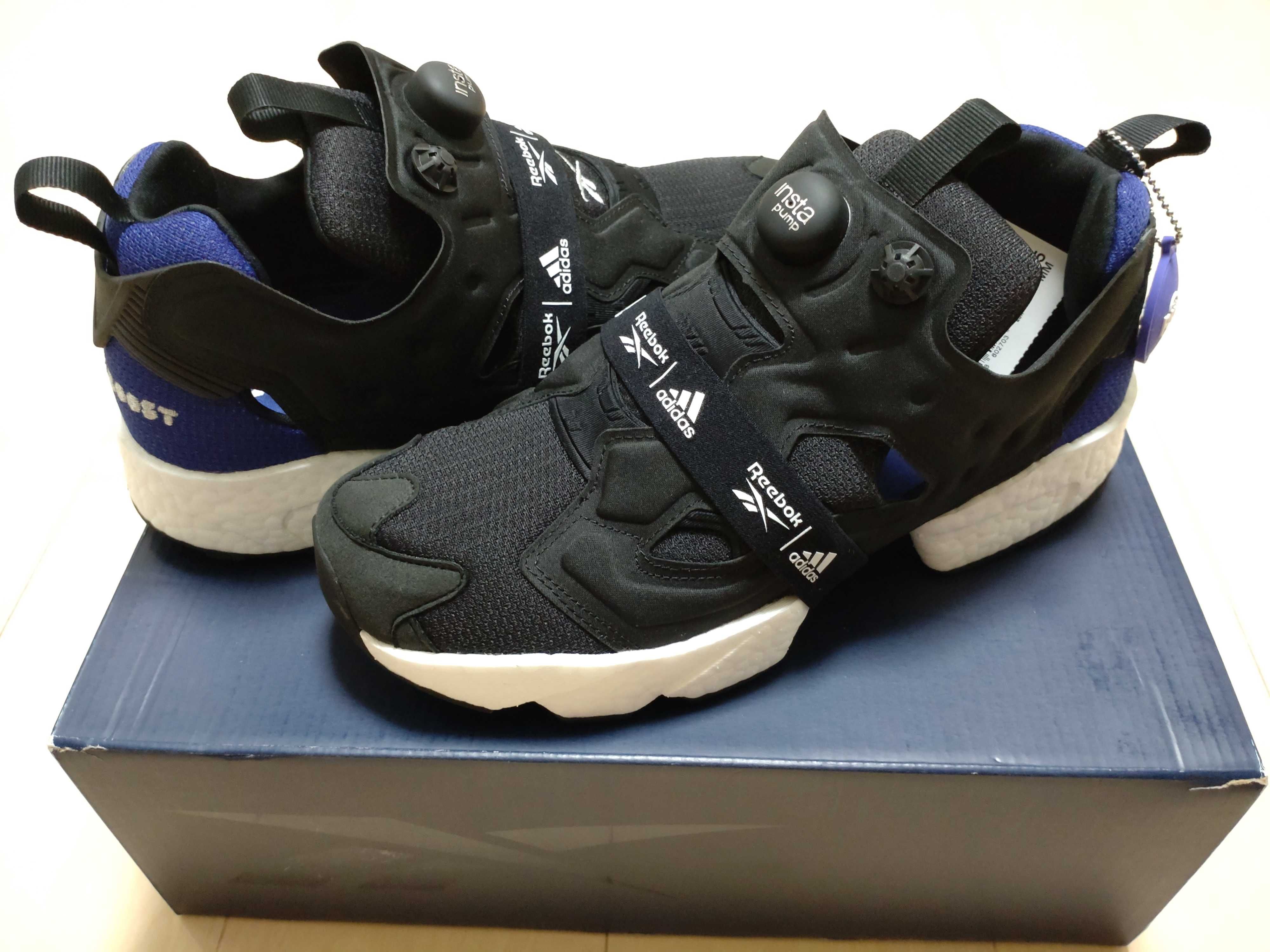 adidas × Reebok Instapump Fury Boost OG "Black/White"