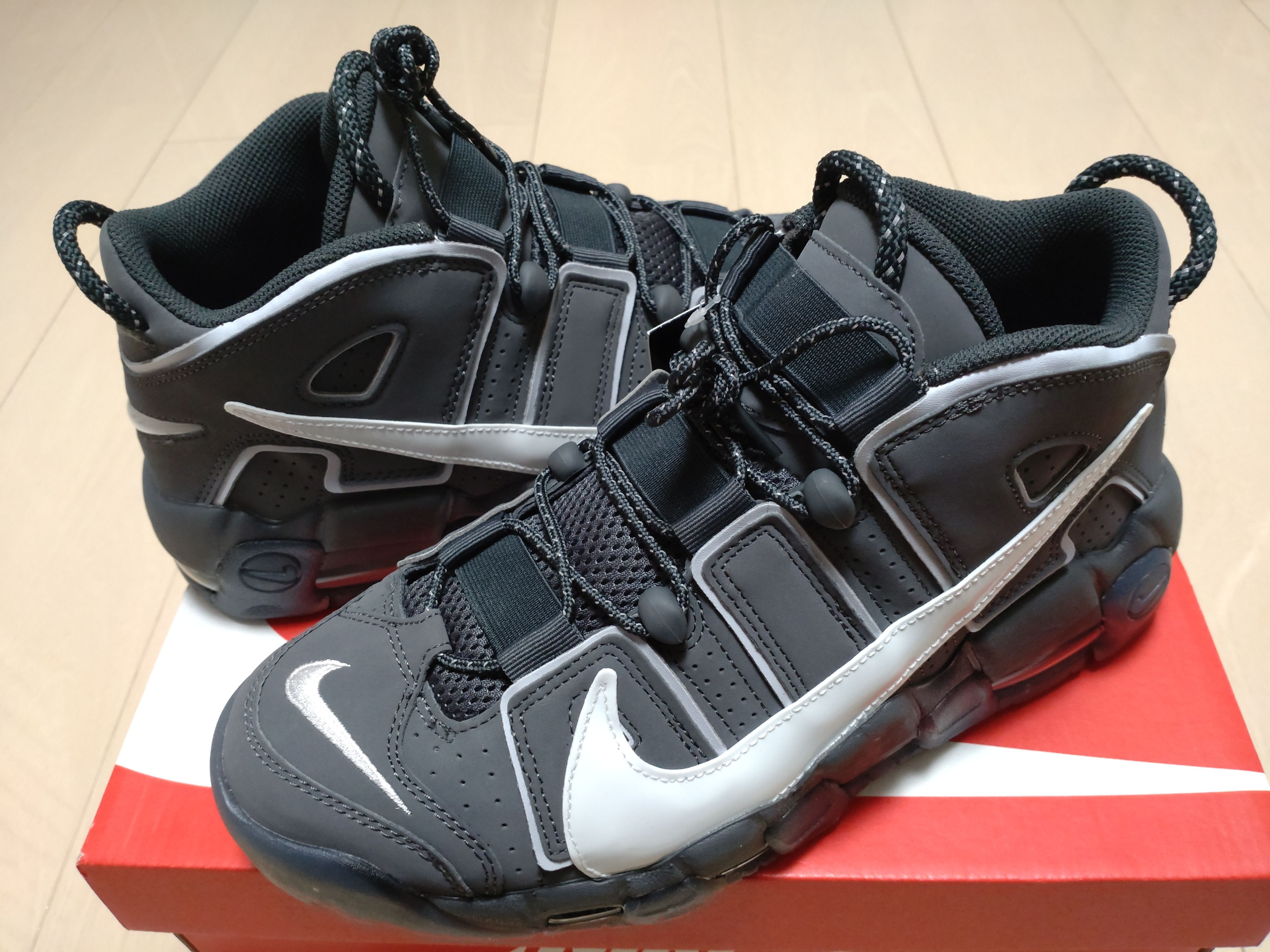 Nike Air More Uptempo Copy Paste "Iron Grey/White/Smoke Grey/Anthracite"