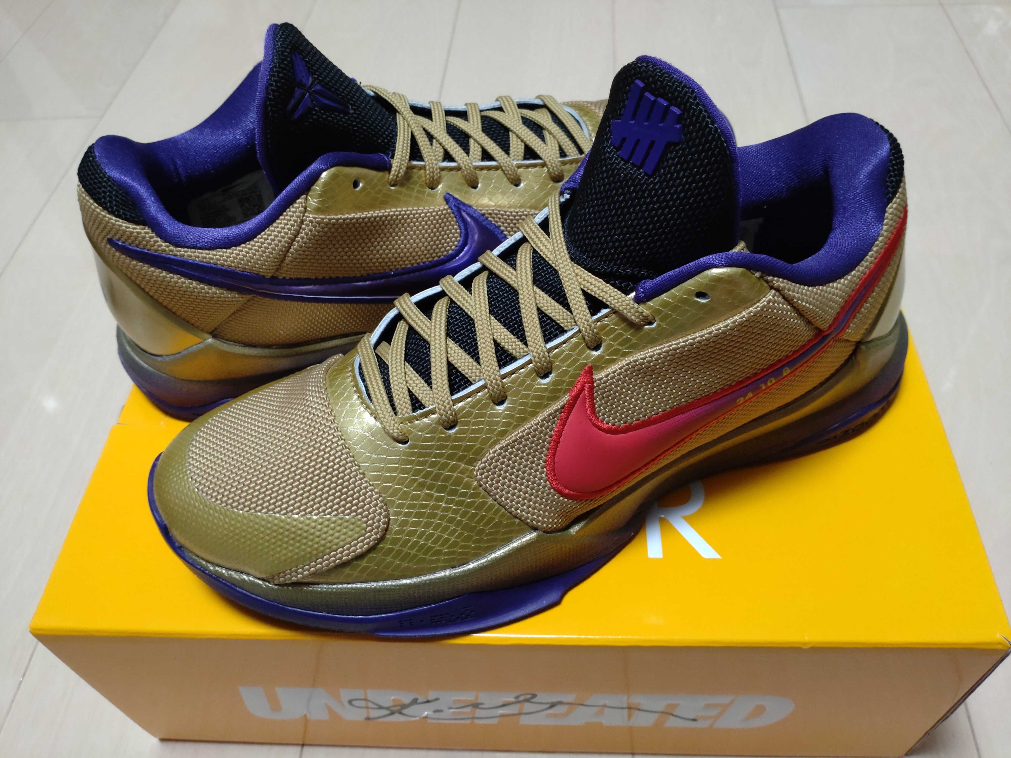 UNDEFEATED × Nike Kobe 5 Protro "Hall Of Fame"