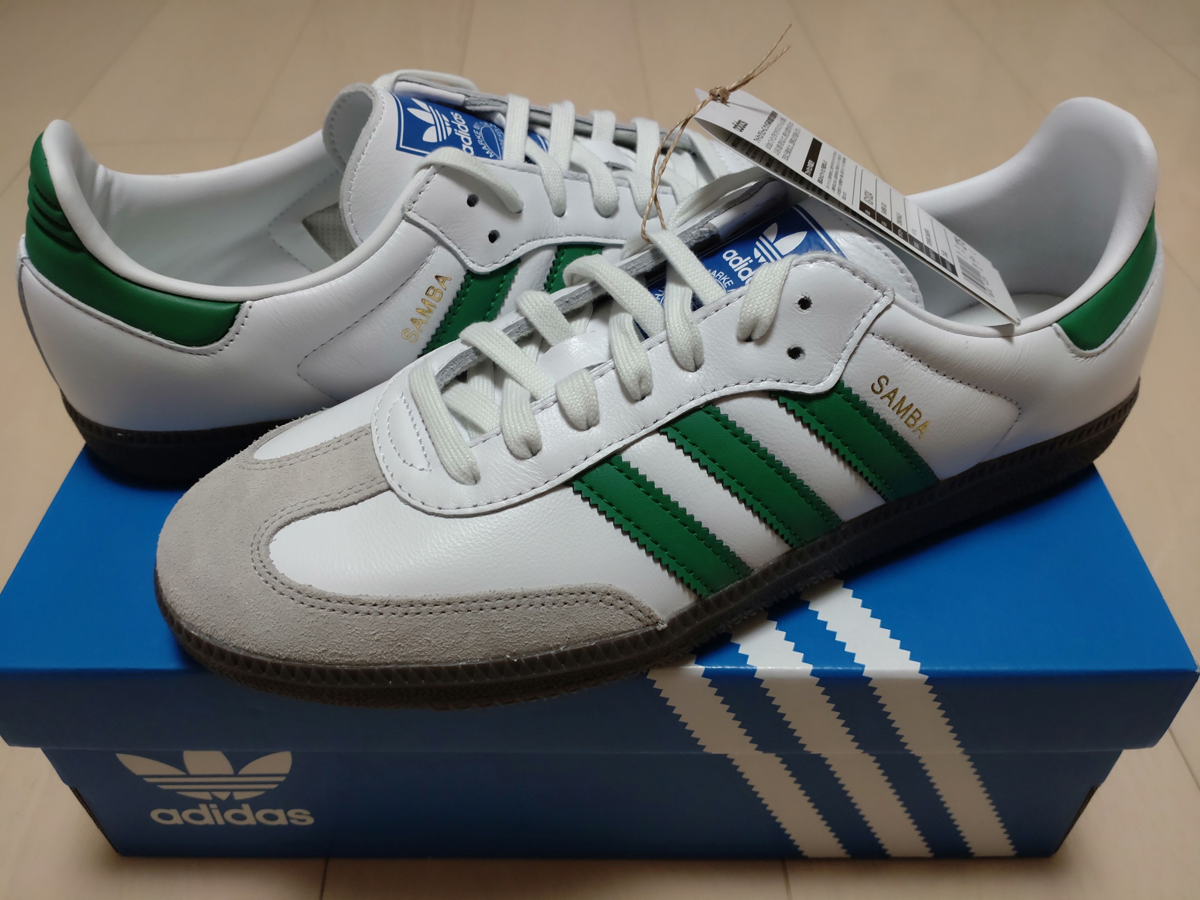 adidas Samba OG "White/Green"