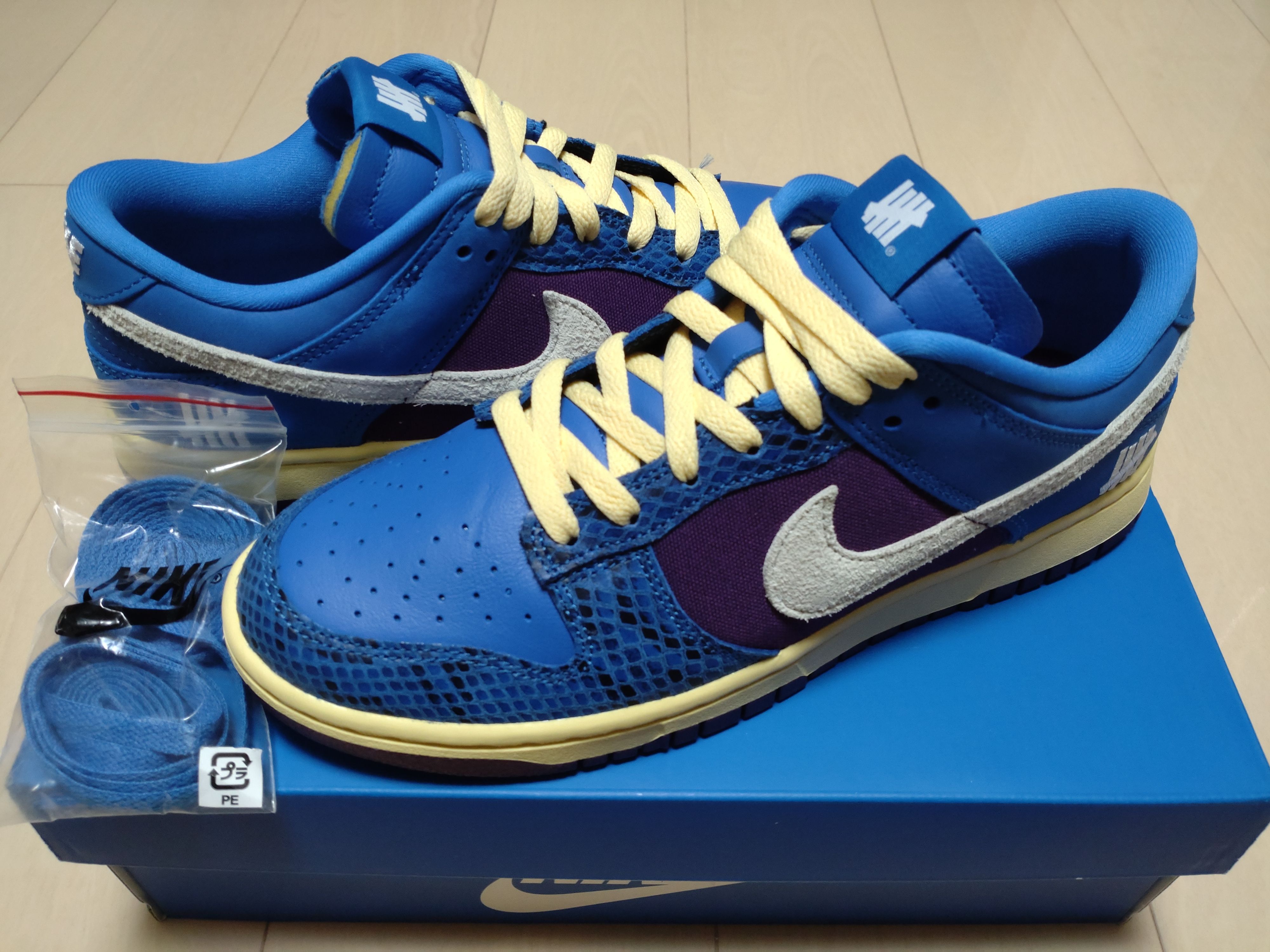 UNDEFEATED × Nike Dunk Low SP "Royal"